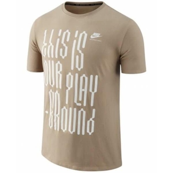 Nike ‘Our Playground’ Men’s Tee - Picture 1 of 3